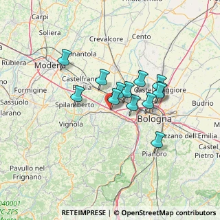 Mappa Via del Martignone, 40053 Valsamoggia BO, Italia (10.62769)