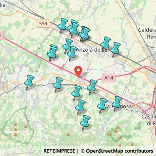 Mappa Via del Martignone, 40053 Valsamoggia BO, Italia (4.088)