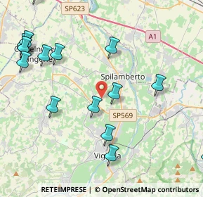 Mappa Via Cà Bianca, 41057 Spilamberto MO, Italia (6.172)