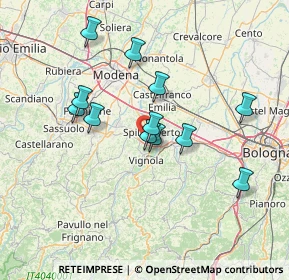 Mappa Via Cà Bianca, 41057 Spilamberto MO, Italia (12.665)