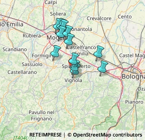 Mappa Via Cà Bianca, 41057 Spilamberto MO, Italia (10.40417)