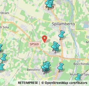 Mappa Via Cà Bianca, 41057 Spilamberto MO, Italia (3.03125)