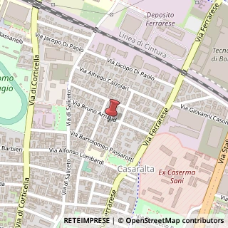 Mappa Via Bruno Arnaud, 30, 40128 Bologna, Bologna (Emilia Romagna)