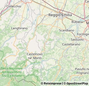 Mappa 42034 Casina RE, Italia (11.1495)