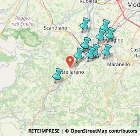 Mappa 42014 Castellarano RE, Italia (6.39727)