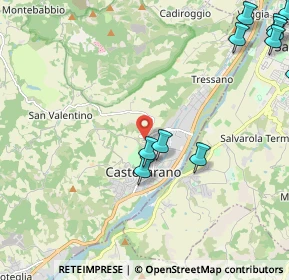 Mappa 42014 Castellarano RE, Italia (3.03273)