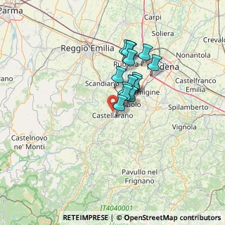 Mappa 42014 Castellarano RE, Italia (9.55267)