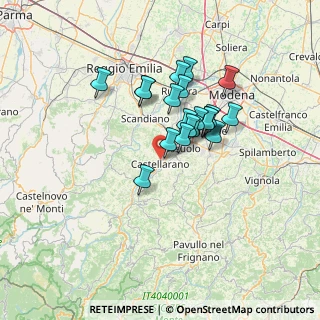 Mappa 42014 Castellarano RE, Italia (10.849)