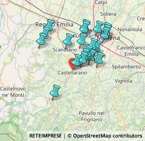 Mappa 42014 Castellarano RE, Italia (12.415)