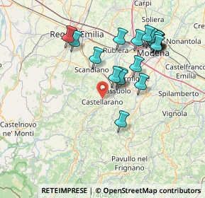 Mappa 42014 Castellarano RE, Italia (15.676)