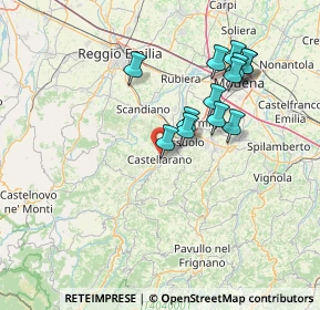 Mappa 42014 Castellarano RE, Italia (13.76385)