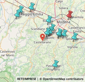 Mappa 42014 Castellarano RE, Italia (15.55786)