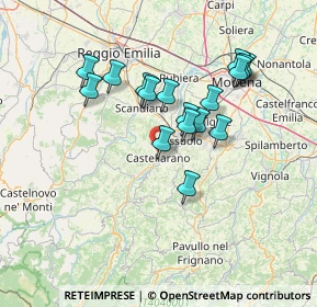 Mappa 42014 Castellarano RE, Italia (12.54647)