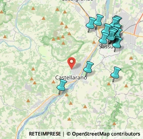 Mappa 42014 Castellarano RE, Italia (4.9385)