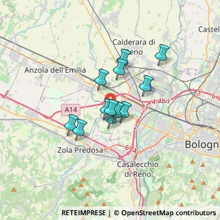 Mappa Via Salmi Don Giulio, 40132 Bologna BO, Italia (2.4025)