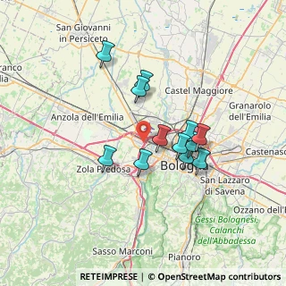 Mappa Via Panigale, 40132 Bologna BO, Italia (5.7425)