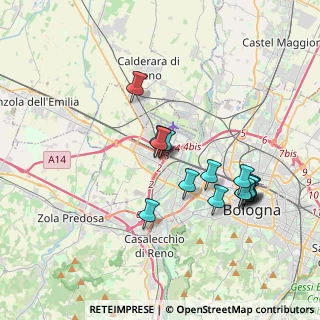 Mappa Via Panigale, 40132 Bologna BO, Italia (3.56933)