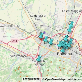 Mappa Via Panigale, 40132 Bologna BO, Italia (4.59875)