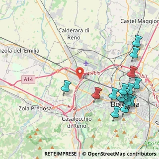 Mappa Via Panigale, 40132 Bologna BO, Italia (5.34133)