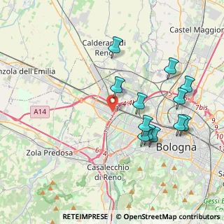 Mappa Via Panigale, 40132 Bologna BO, Italia (4.00667)