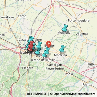 Mappa Via Vittime delle Foibe, 40054 Budrio BO, Italia (13.026)