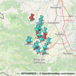Mappa Via G. Puccini, 12022 Busca CN, Italia (10.081)