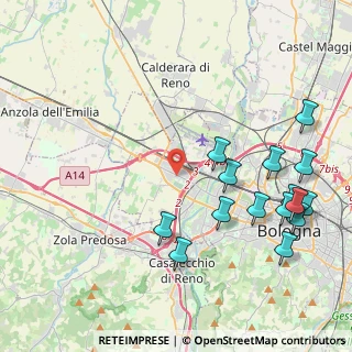 Mappa Via Andrea Palladio, 40132 Bologna BO, Italia (5.03533)