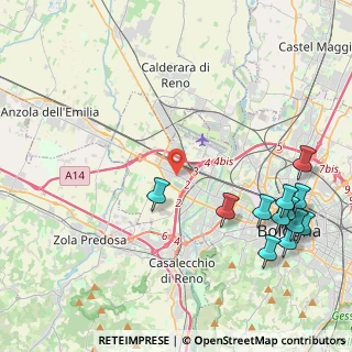 Mappa Via Andrea Palladio, 40132 Bologna BO, Italia (5.54333)