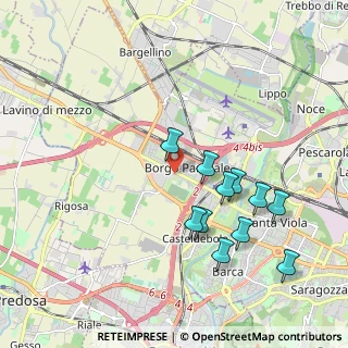 Mappa Via Andrea Palladio, 40132 Bologna BO, Italia (1.97364)