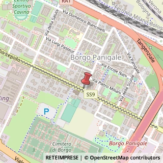 Mappa Via Marco Emilio Lepido, 55, 40132 Bologna, Bologna (Emilia Romagna)