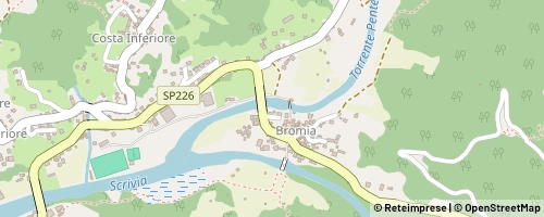 Mappa Montoggio