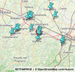 Mappa Via Isonzo, 41057 Spilamberto MO, Italia (13.87133)