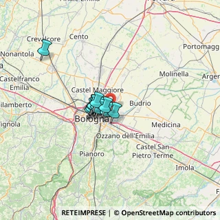 Mappa Via Paolo Canali, 40137 Bologna BO, Italia (7.68636)