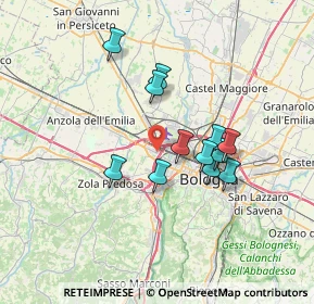 Mappa 40132 Bologna BO, Italia (5.835)