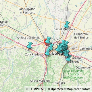 Mappa 40132 Bologna BO, Italia (6.36125)