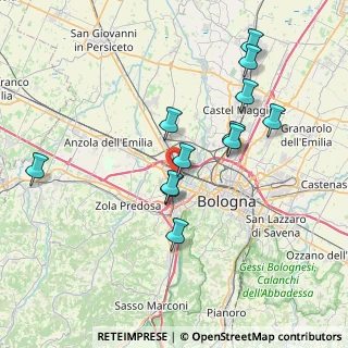 Mappa 40132 Bologna BO, Italia (7.35083)