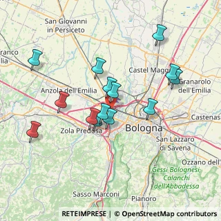 Mappa 40132 Bologna BO, Italia (6.97929)