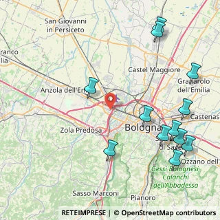 Mappa 40132 Bologna BO, Italia (10.81667)