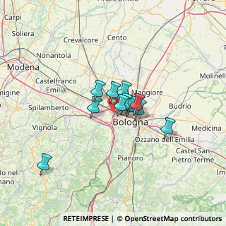 Mappa 40132 Bologna BO, Italia (8.22545)