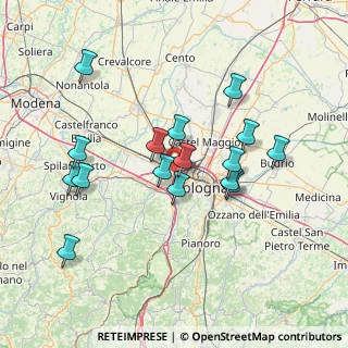 Mappa 40132 Bologna BO, Italia (14.03938)