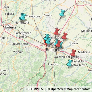 Mappa 40132 Bologna BO, Italia (13.43462)