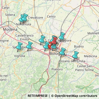 Mappa 40132 Bologna BO, Italia (11.68)