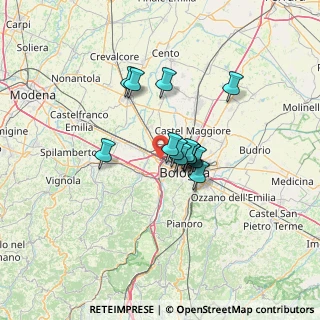 Mappa 40132 Bologna BO, Italia (9.03214)
