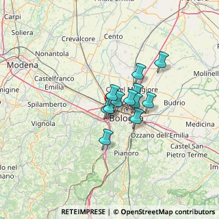 Mappa 40132 Bologna BO, Italia (7.92)
