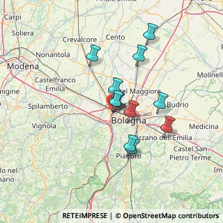 Mappa 40132 Bologna BO, Italia (11.79273)