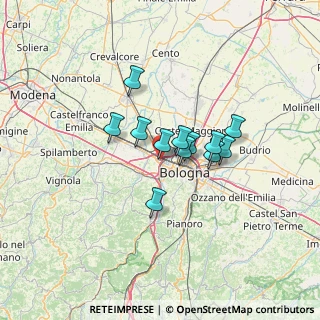 Mappa 40132 Bologna BO, Italia (9.17583)