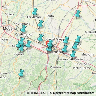 Mappa 40132 Bologna BO, Italia (16.62111)