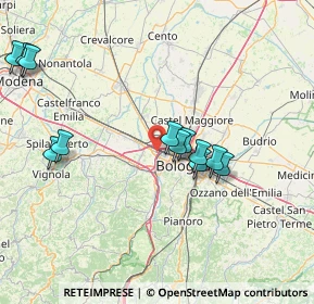 Mappa 40132 Bologna BO, Italia (15.96417)