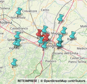 Mappa 40132 Bologna BO, Italia (14.03938)