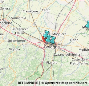 Mappa 40132 Bologna BO, Italia (46.4375)
